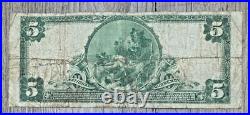 1902 $5 Anglo & London Paris, National Bank of San Francisco, California FR# 601
