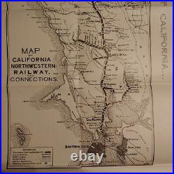 1903 California Northwestern Railway (San Francisco & North Pacific) Timetable
