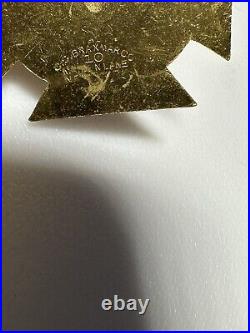1904 Knights Templar San Francisco California Freemason Bear Pin Pinback Button