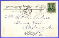 1906 Cooking on Street After Earthquake Fire San Francisco RARE ANTIQUE Postcard
