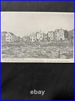 1906 San Francisco Earthquake Postcards (7) Real Photo RPPC Church Fire Hotel
