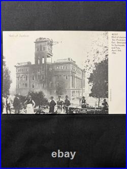 1906 San Francisco Earthquake Postcards (7) Real Photo RPPC Church Fire Hotel