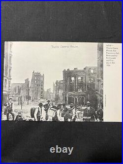 1906 San Francisco Earthquake Postcards (7) Real Photo RPPC Church Fire Hotel