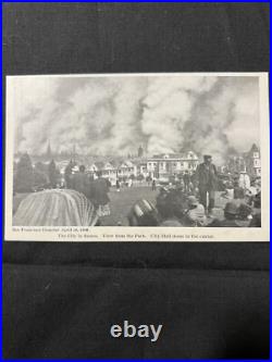 1906 San Francisco Earthquake Postcards (7) Real Photo RPPC Church Fire Hotel