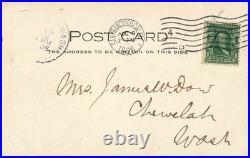 1906 San Francisco Earthquake RPPC Mission Dolores Damage Real Photo Postcard