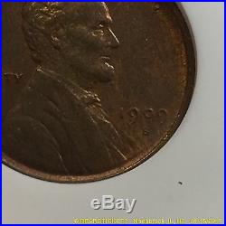 1909 S Vdb Cent, Key Date, Rare, San Francisco Mint Estate 0307