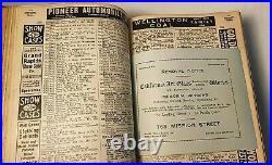 1909 San Francisco Directory Langley's Bay Area California Business Personal Ads
