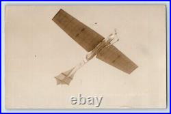 1911 Arthur Latham's Monoplane San Francisco California CA RPPC Photo Postcard