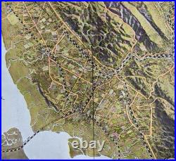 1914 ALAMEDA County SAN FRANCISCO CALIFORNIA Promotional Map View ORIGINAL