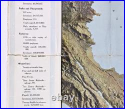1914 ALAMEDA County SAN FRANCISCO CALIFORNIA Promotional Map View ORIGINAL