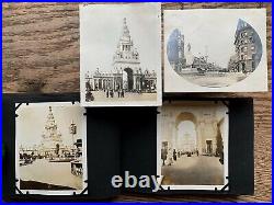 1915 Exposition San Francisco 79 PHOTO ALBUM El Paso TEXAS Horserace BULLFIGHT