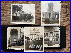 1915 Exposition San Francisco 79 PHOTO ALBUM El Paso TEXAS Horserace BULLFIGHT