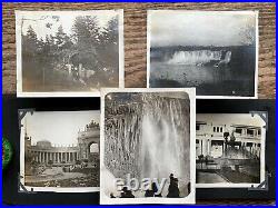 1915 Exposition San Francisco 79 PHOTO ALBUM El Paso TEXAS Horserace BULLFIGHT