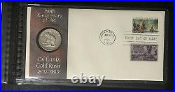 1925 California Diamond Jubilee Comm Silver Half Dollar Coin withCOA