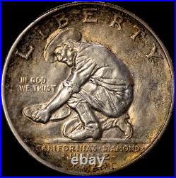 1925-S 50c California Diamond Jubilee Commemorative Silver Coin 90% Silver