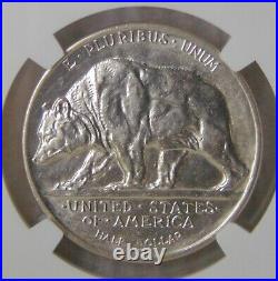 1925 S California Commemorative Silver Half Dollar, NGC MS62, NICE