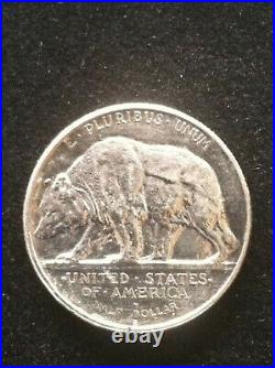1925-S California Diamond Jubilee Classic Commemorative Silver Half Dollar 50c