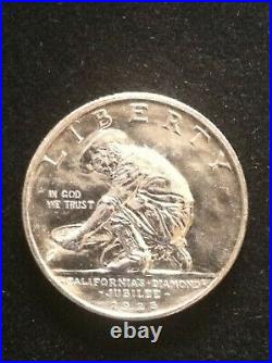1925-S California Diamond Jubilee Classic Commemorative Silver Half Dollar 50c