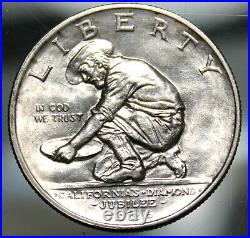 1925 S California Half Dollar Commemorative BU