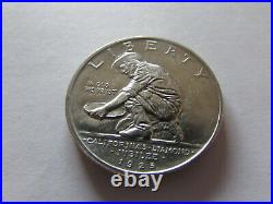 1925 S California Prospector Bear Commemorative Half Dollar 50 Cents Silver Coin