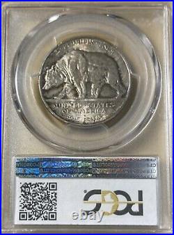 1925-S PCGS/CAC MS66 California Silver Commemorative Half Dollar
