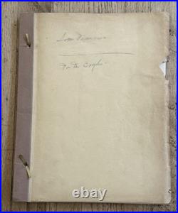1926 SAN Francisco California History Of Telephone Rates Booklet