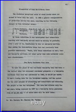 1926 SAN Francisco California History Of Telephone Rates Booklet