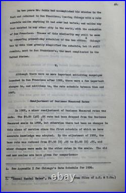1926 SAN Francisco California History Of Telephone Rates Booklet