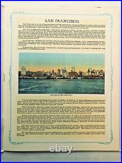 1927 Souvenir Picture Book From San Francisco in Color with Original Envelope 1927 Souvenir Picture Book From San Francisco in Color with Original Envelope