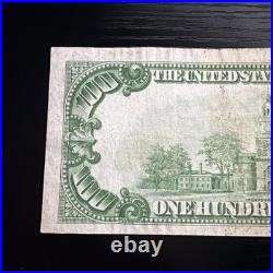 1929 $100 Bank America San Francisco California National Currency CH# 13044