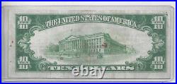 1929 $10 Small Size National Note Anglo California N. B San Francisco 9174 Type 2