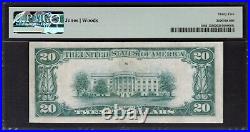 1929 $20 Bank America National San Francisco California PMG 35 Fr1802-1 CH#13044
