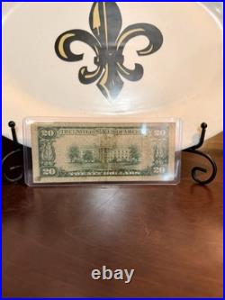 1929 $20 National Banknote Bank of America San Francisco California