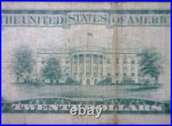 1929 $20 San Francisco CALIFORNIA VG + National Bank Note Currency NR 1929 $20 San Francisco CALIFORNIA VG + National Bank Note Currency NR