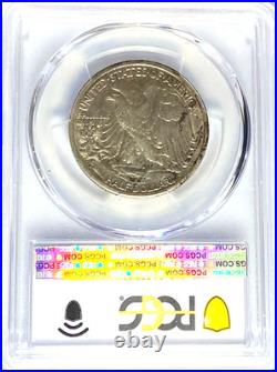 1929 S 50c Walking Liberty Silver Half Dollar San Francisco PCGS AU55