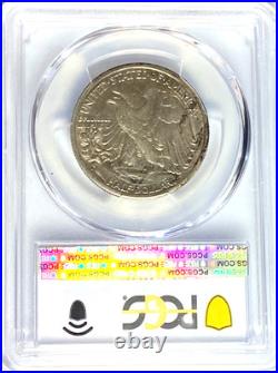 1929 S 50c Walking Liberty Silver Half Dollar San Francisco PCGS AU55