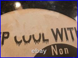 1930s Antique ACME Beer Cardboard Fan Beer Sign San Francisco, California NRA