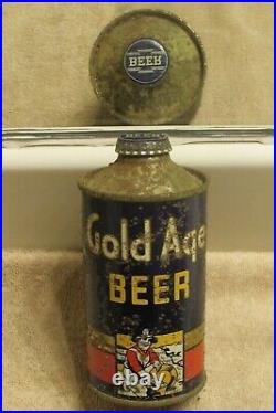 1930s GOLD AGE Beer IRTP lo-pro cone top El Rey San Francisco California