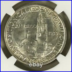 1935-S San Diego-California-Pacific Exposition Half Dollar MS65 NGC