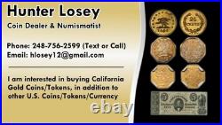 1936 San Francisco Oakland Bay Bridge California Fractional Gold Gilt Token NGC