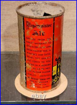 1937 Irtp Oi Burgermeister Ale Flat Top Beer Can San Francisco Brwg California