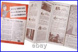 1940's 50's San Francisco California Tourist Booklets Lassen Volcanic National
