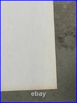 1942 WWII Japanese Internment Instructions Poster San Francisco California