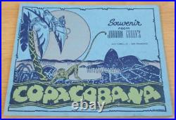 1942 WWII SOUVENIR Photo/Folder'COPACABANA'Joaquin Garray SIGNEDSan Francisco