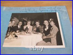 1942 WWII SOUVENIR Photo/Folder'COPACABANA'Joaquin Garray SIGNEDSan Francisco