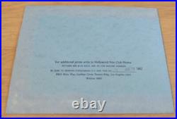 1942 WWII SOUVENIR Photo/Folder'COPACABANA'Joaquin Garray SIGNEDSan Francisco