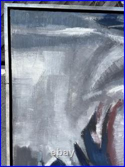 1949 Early California Modernist Abstract San Francisco Jerry Opper Oil Painting