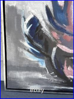 1949 Early California Modernist Abstract San Francisco Jerry Opper Oil Painting