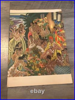 1949 Menu Fairmont Hotel San Francisco California Courtesy Matson Lines Lurline