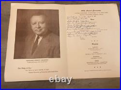 1949 Menu Fairmont Hotel San Francisco California Courtesy Matson Lines Lurline